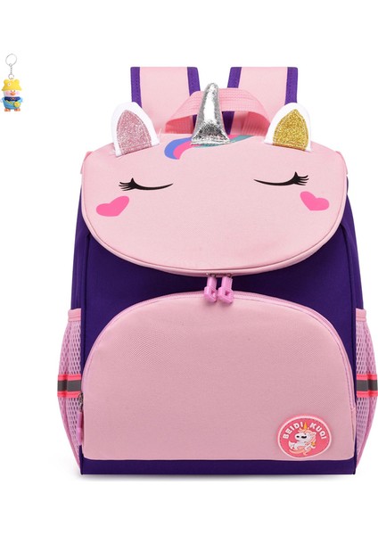 Erkek ve Kız Çocuk Anaokulu Okul Çantaları Sevimli Karikatür Sırt Çantası Dinozor (Yurt Dışından)