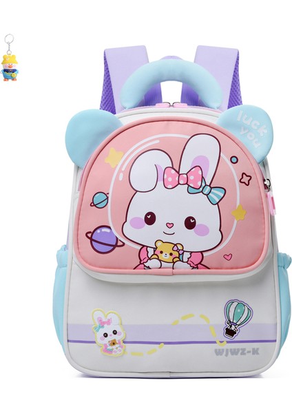 Anaokulu Okul Çantası Sevimli Çizgi Film Erkek ve Kız Çocuklar Büyük Orta Küçük Sınıf Sırt Çantası (Yurt Dışından)
