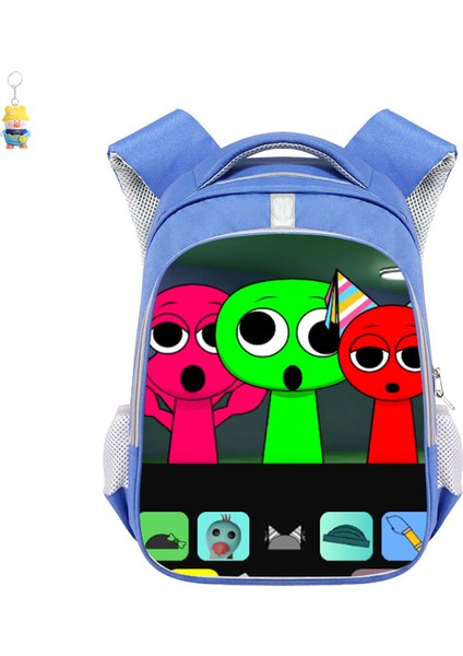 Ritm Kutusu Öğrenci Okul Çantası Büyük Kapasiteli Depolama Çocuk Sırt Çantası (Yurt Dışından)