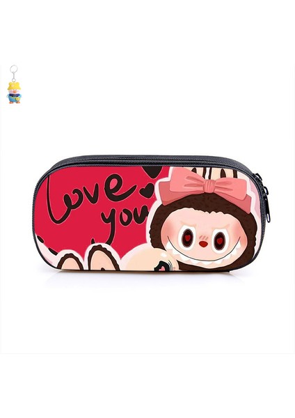 Çocuk Kalem Çantası Büyük Kapasiteli Depolama Öğrenci Kalem Çantası Çok Fonksiyonlu Kırtasiye (Yurt Dışından)