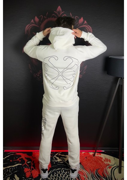 Paça Lastikli 3 Iplik Kapşonlu Takım modelleri