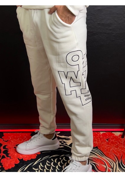 Paça Lastikli 3 Iplik Kapşonlu Takım