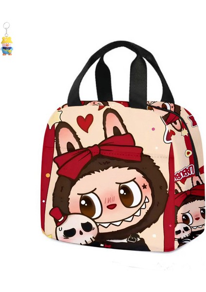 Öğle Yemeği Çantası Karikatür Tote Çantası Öğrenci Bento Çantası Alüminyum Folyo Yalıtımlı Yemek Çantası (Yurt Dışından)