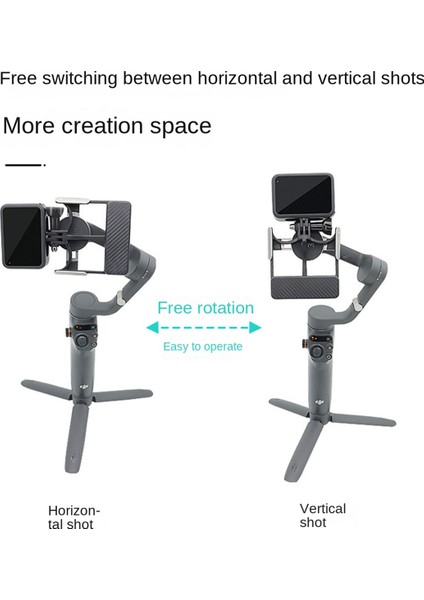 Om 4/3 Için Ommo Mobile 6/5 Kamera Için El Gimbal Adaptör Anahtarı Bağlantı Adaptörü Gopro Actıon 4 Adaptör (Yurt Dışından) fiyatları