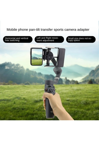 Om 4/3 Için Ommo Mobile 6/5 Kamera Için El Gimbal Adaptör Anahtarı Bağlantı Adaptörü Gopro Actıon 4 Adaptör (Yurt Dışından) modelleri