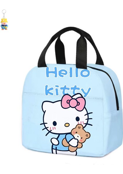 Taşınabilir Öğle Yemeği Çantası Karikatür Öğle Yemeği Çantası Kt Kedi Yalıtımlı Öğle Yemeği Kutusu Çantası Pirinç Depolama (Yurt Dışından)
