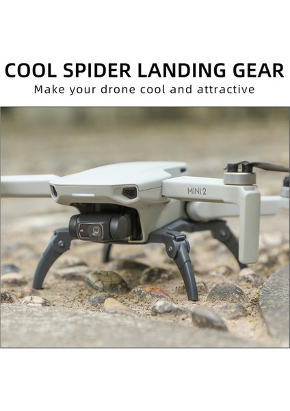 Sunnylife Drone Booster Djı Mini 4k/mini 2 Se/mını 2/mını Se/mavic Mini Kickstand Folding Landing Koruma Braketi, A (Yurt Dışından) fırsatları