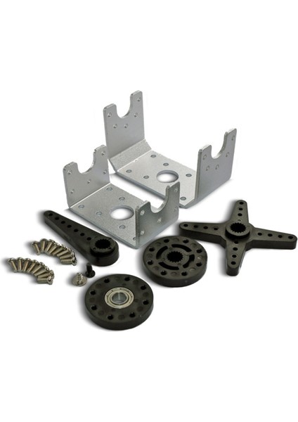 Dsservo 80KG RDS5180 Çift Eksenli Dijital Servo Yüksek Tork Metal Dijital Robot Servo Montaj Braketi (Yurt Dışından) indirimleri