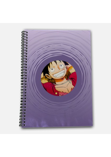 One Piece Luffy Kareli A4 Okul Defteri 72 Yaprak Model 3 - Hasır Şapka Serisi fiyatları