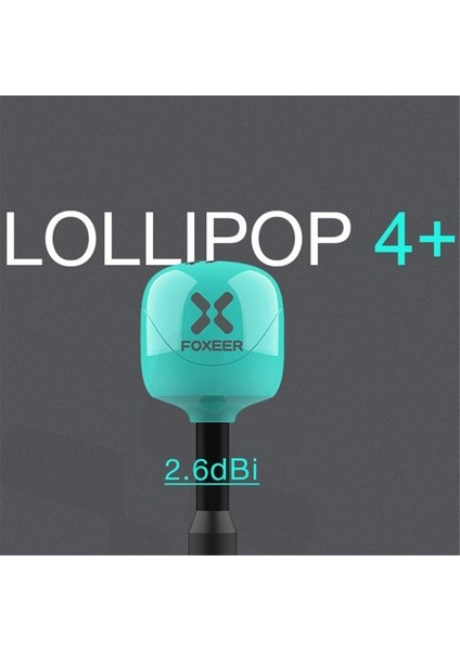 Foxeer 2pcs Fpv Anten Lolipop 4+ Artı 2.6dbi 5.8g Mini Omni Anten Mmcx Rhcp Rc Fpv Yarış Drone D (Yurt Dışından) modelleri