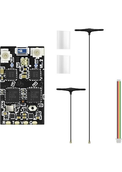 Sequre 2.4ghz Çift Rx Gerçek Çeşitlilik Çift Anten Alıcı Fpv Yarış Drone Sabit Kanat Yüksek Yenileme Hızı Düşük Gizli B (Yurt Dışından) indirimleri