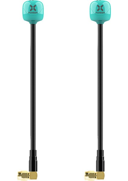 Foxeer 2pcs Fpv Anten Lollipop 4+ Artı 2.6dbi 5.8g Mini Omni Anten Mmcx Lhcp Rc Fpv Yarış Drone C Için (Yurt Dışından)