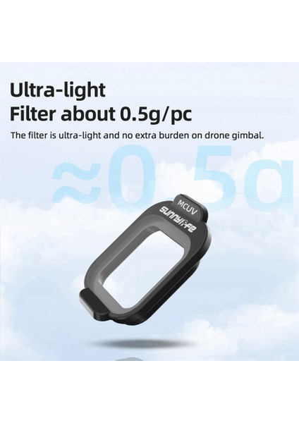 Sunnylife Lens Filtreleri Djı Flip Işık Azaltma Vlog Hava Kamera Aksesuarları Kamera Filtreleri Gimbal Koruyucu Set (Yurt Dışından) fırsatları