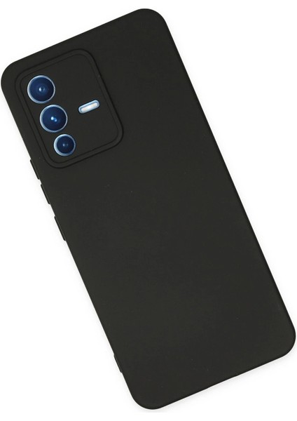Vivo V23 5g Kılıf Nano Içi Kadife Silikon - SIYAH-(5796) - MCT6882-3654 fiyatları