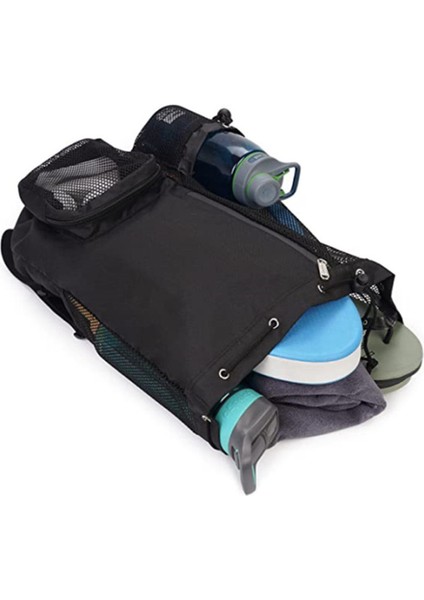 Halın A4011 Açık Hava Seyahat Yüzme Tırmanma Çift Omuz Çantası Bağcıklı File Tasarım Sırt Çantası-Yeşil (Yurt Dışından) fiyatları