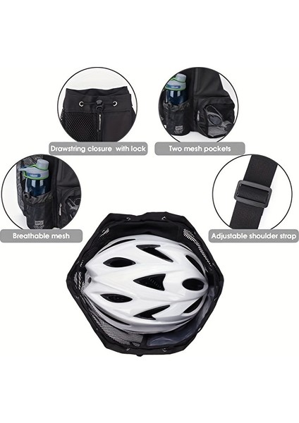 Halın A4011 Açık Hava Seyahat Yüzme Tırmanma Çift Omuz Çantası Bağcıklı File Tasarım Sırt Çantası-Mavi (Yurt Dışından) fırsatları