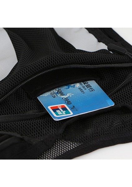 Açık Hava Sporları Su Şişesi Göğüs Çantası Nefes Alabilir Bisiklet Gece Koşu Çantası Yansıtıcı Omuz Sırt Çantası 65-130 cm Bel-Siyah Kırmızı (Yurt Dışından) modelleri