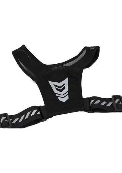 Açık Hava Sporları Su Şişesi Göğüs Çantası Nefes Alabilir Bisiklet Gece Koşu Çantası Yansıtıcı Omuz Sırt Çantası 65-130 cm Bel-Siyah Kırmızı (Yurt Dışından) indirimleri