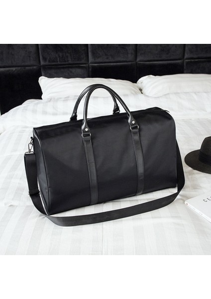 Naylon Spor Çantası Su Geçirmez Seyahat Çantası Ayakkabı Bölmeli, Beden: L (Yurt Dışından) fiyatları