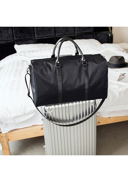 Naylon Spor Çantası Su Geçirmez Seyahat Çantası Ayakkabı Bölmeli, Beden: L (Yurt Dışından) indirimleri