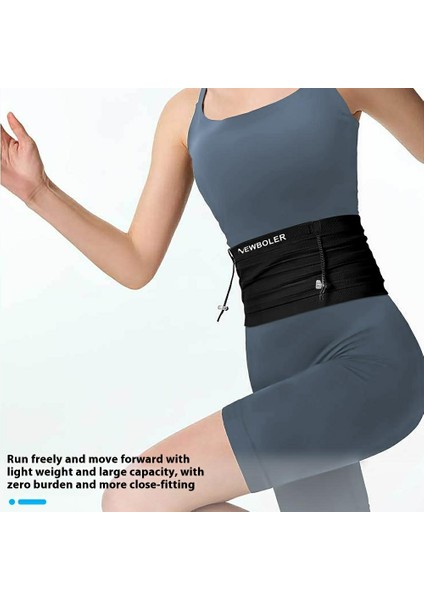 Newboler BIKF-BAG652 Maraton Koşusu Için Telefon Saklama Bel Çantası Ultra Ince Bel Çantası-M (Yurt Dışından) modelleri