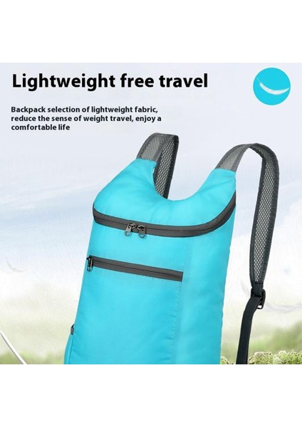 Vanaheımr 622 Ultra Hafif Katlanabilir Açık Hava Sırt Çantası Oxford Kumaş Tırmanma Yürüyüş Günlük Sırt Çantası-Koyu Gri (Yurt Dışından) modelleri