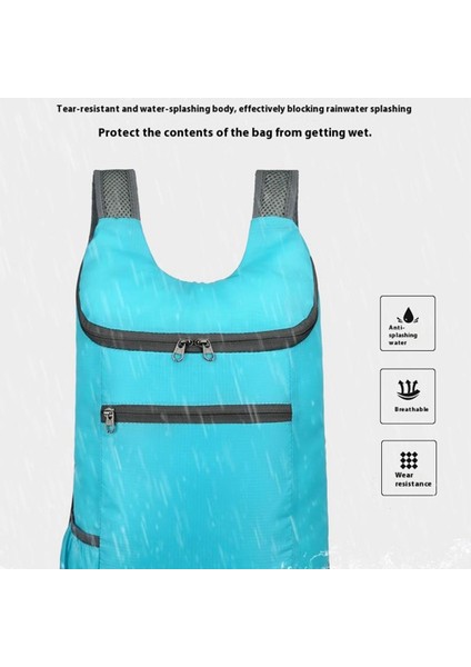 Vanaheımr 622 Ultra Hafif Katlanabilir Açık Hava Sırt Çantası Oxford Kumaş Tırmanma Yürüyüş Günlük Sırt Çantası-Koyu Gri (Yurt Dışından) fırsatları