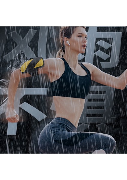 Oxford Kumaş + Polyester Kol Bandı Telefon Çantası Açık Hava Bisikleti İçin Hafif Cep Telefonu Kılıfı - Siyah / Beyaz (Yurt Dışından) modelleri