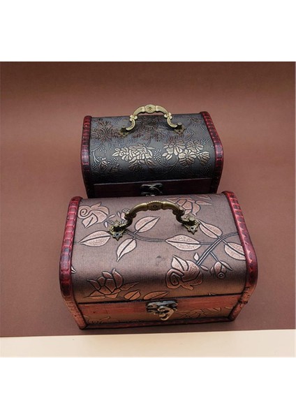 3 Lü Ahşap Dekoratif Takı Toka Kutusu modelleri