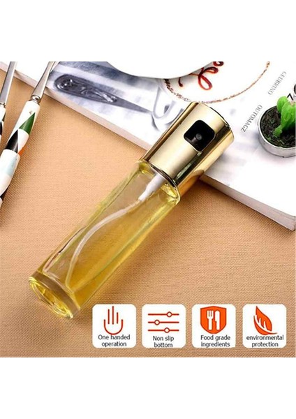 Yağdanlık Yağ Şişesi Altın Renk fırsatları