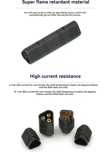 10 Çift MT60 Motor 3 Kutup Konektörü Fişi Erkek ve Kadın Rc Esc Için Motordan Motor (Yurt Dışından) indirimleri