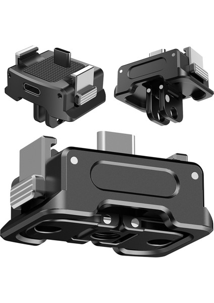 Tripod 1/4 Gimbal Kamera Hızlı Serbest Bırak Braket Kamera Şarj Tabanı Djı Osmo Cep 3 (Yurt Dışından) modelleri