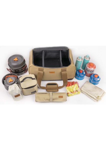 Aotu AT6925 Kamp Büyük Kapasiteli Saklama Çantası Gaz Tankı Ocak Tencere Tuval Taşıma Çantası Açık Hava Pikniği Için (Yurt Dışından) indirimleri