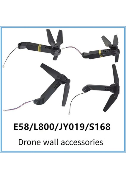 Katlanır Drone Kol Parçaları Pervaneleri E58/L800/JY019/S168 Drone Için Motor Fırçasız Motorlar (Yurt Dışından) modelleri