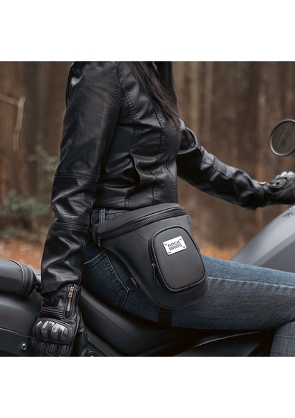 Rockbros MTB001 Polyester+Pu+Eva Bel Çantası Bel Çantası Çapraz Askılı Çanta Uyluk Bacak Kalça Kılıfı Bisiklet Çantası (Yurt Dışından) fırsatları