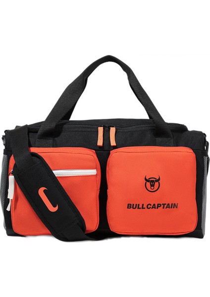 Bullcaptaın Islak Kuru Ayakkabı Giysi Taşıma Çantası Omuz Askılı Seyahat Spor Salonu Sporları Için-Turuncu (Yurt Dışından)