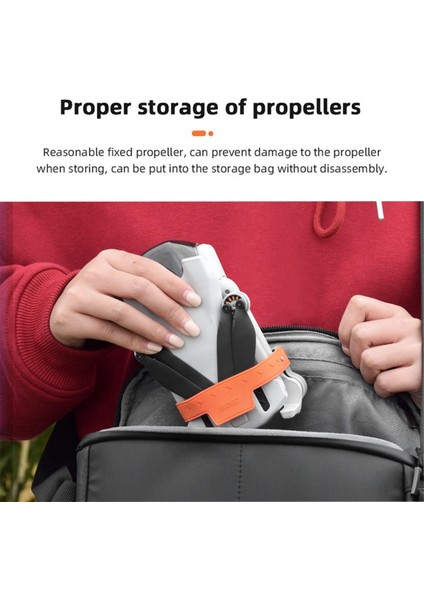 Djı Mavic Mini 3/mini 3 Pro Taşınabilir Aksesuar B Için Brdrc Pervane Depolama Taban Koruyucu Koruma (Yurt Dışından) fiyatları