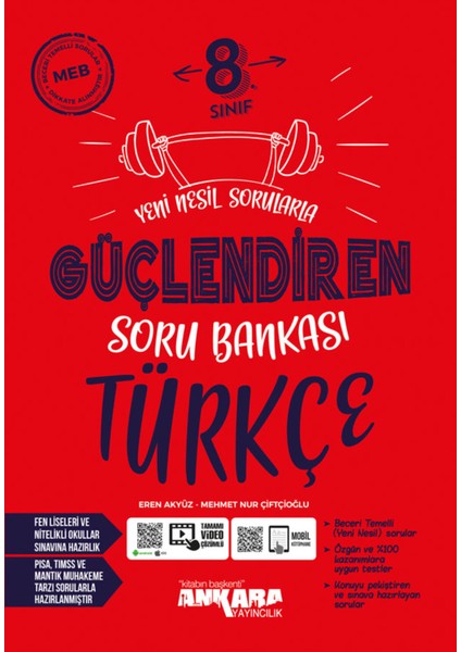 8. Sınıf Türkçe Güçlendiren Soru Bankası