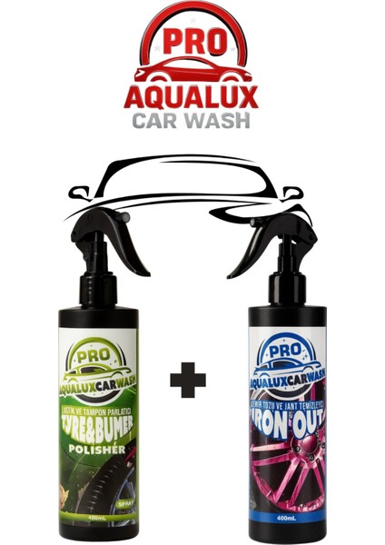 Proaqualuxcarwash Lastik ve Tampon Parlatıcı -Demir Tozu