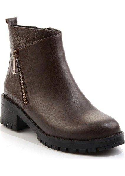 Kahve Kahve Leather Kadın Bot & Bootie K02531230203 fiyatları