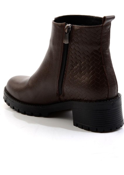Kahve Kahve Leather Kadın Bot & Bootie K02531230203 modelleri