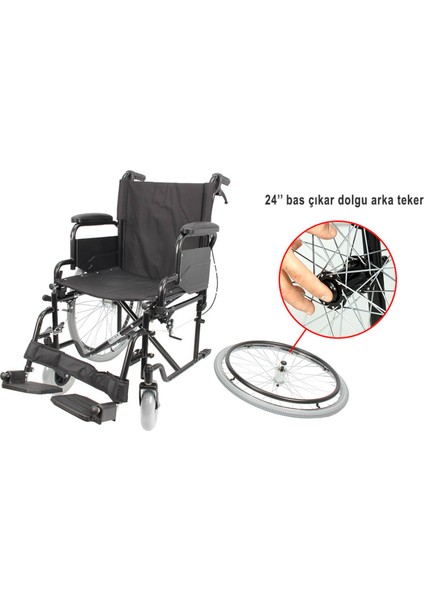 SW-M313 Manuel Tekerlekli Sandalye fiyatları