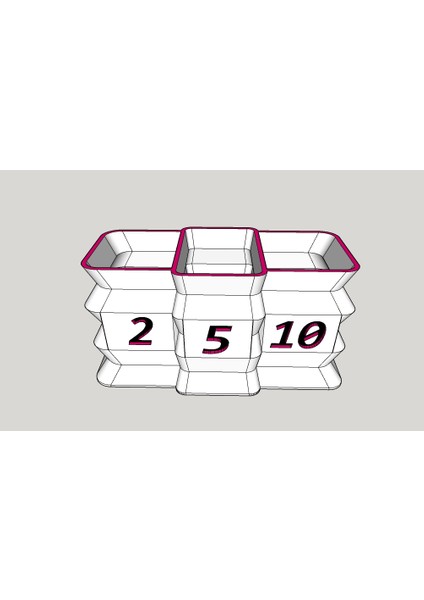 Yeni Bozuk Para İçin Ayrı Para Kutusu 2 - 5 - 10