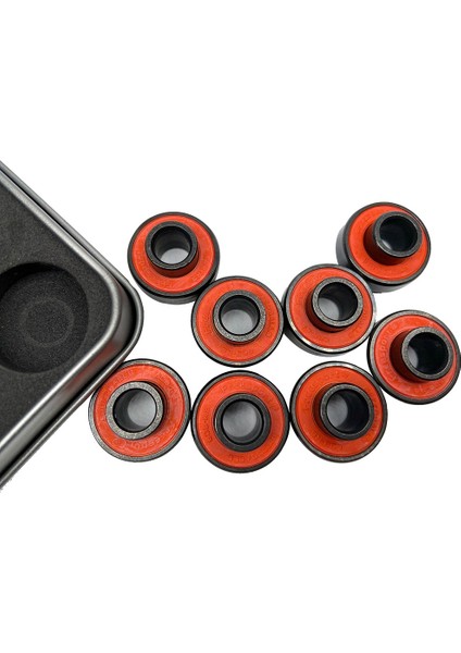 Freesport 608 Sıralı Paten Veya Kaykay Scooter Longboard Için Hibrid Siyah Seramik Yataklar (Paket Of 8) (Yurt Dışından) modelleri