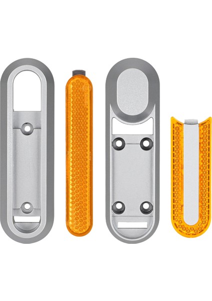 Scooter Modifiye Dekoratif Kapak M365 Pro 1s Evrensel Dekoratif Kenar Kapak Plastik Blok Yansıtıcı Şerit Kırmızı (Yurt Dışından) modelleri