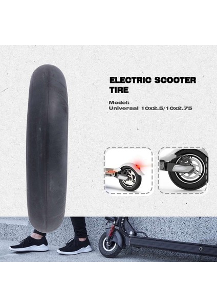 1pcs Iç Tüp Universal 10X2.5/10X2.75 Tüp Bükülmüş Valflı Innertube 10 Inç Elektrikli Scooter Için 45 Derece Valf (Yurt Dışından) fırsatları