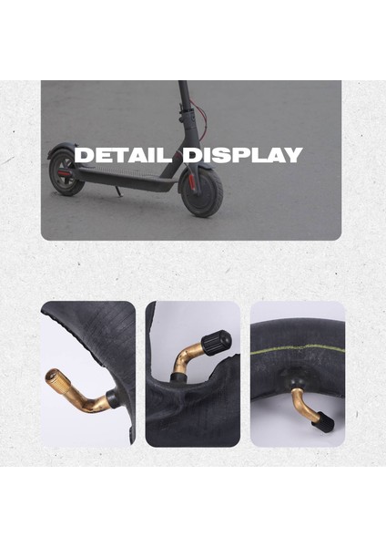 1pcs Iç Tüp Universal 10X2.5/10X2.75 Tüp Bükülmüş Valflı Innertube 10 Inç Elektrikli Scooter Için 45 Derece Valf (Yurt Dışından) indirimleri