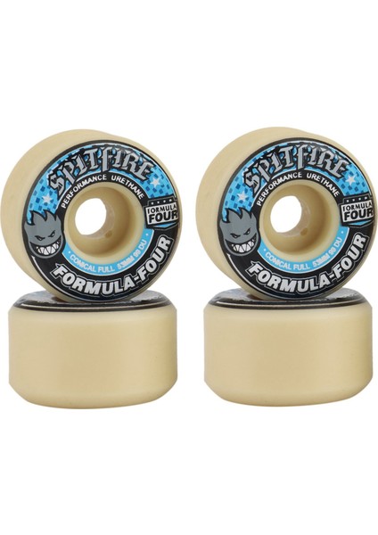 Spitfire Wheels Street Fırçalama Tekerlek Dans Panosu Tekerleği Spitfire 53MM 99DURO Kaykay Tekerleği, 53MM 99DURO Mavi (Yurt Dışından)