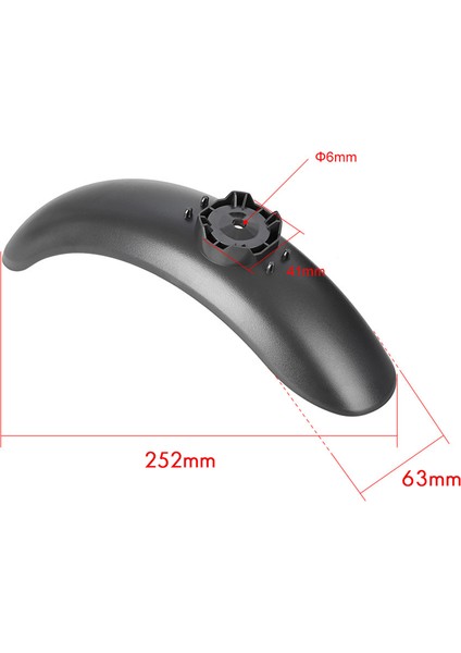 Dokuzbot Için Ön Çamurluk F20 F30 F30 F40 Elektrikli Scooter Tekerlek Parçaları Parçalar Aksesuar (Yurt Dışından) fiyatları