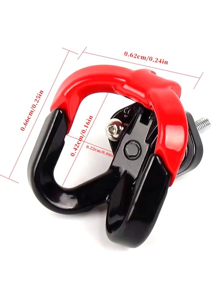 Scooter Ön Kanca Taşıyan Kanca M365/1S/PRO/PRO Scooter Kırmızı Için Kullanışlı Askı Kancası (Yurt Dışından) indirimleri